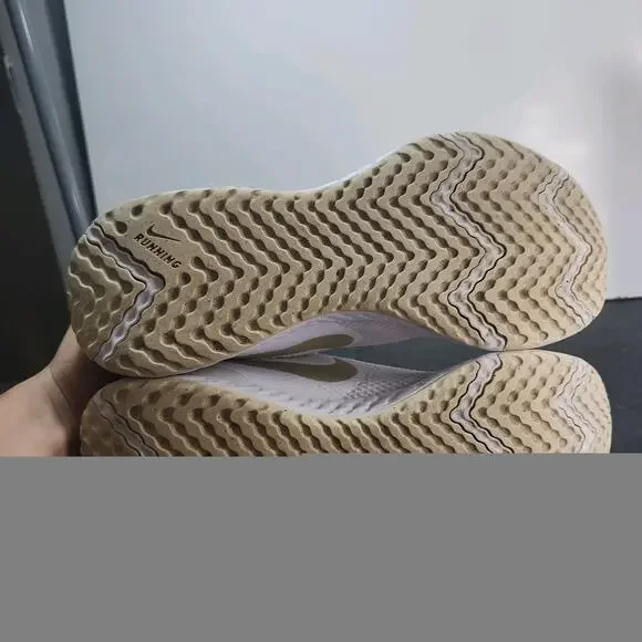 Women's Nike Revolution 5 Sz 9.5 010861 White Mesh Running Walking Sneakers - Picture 12 of 12